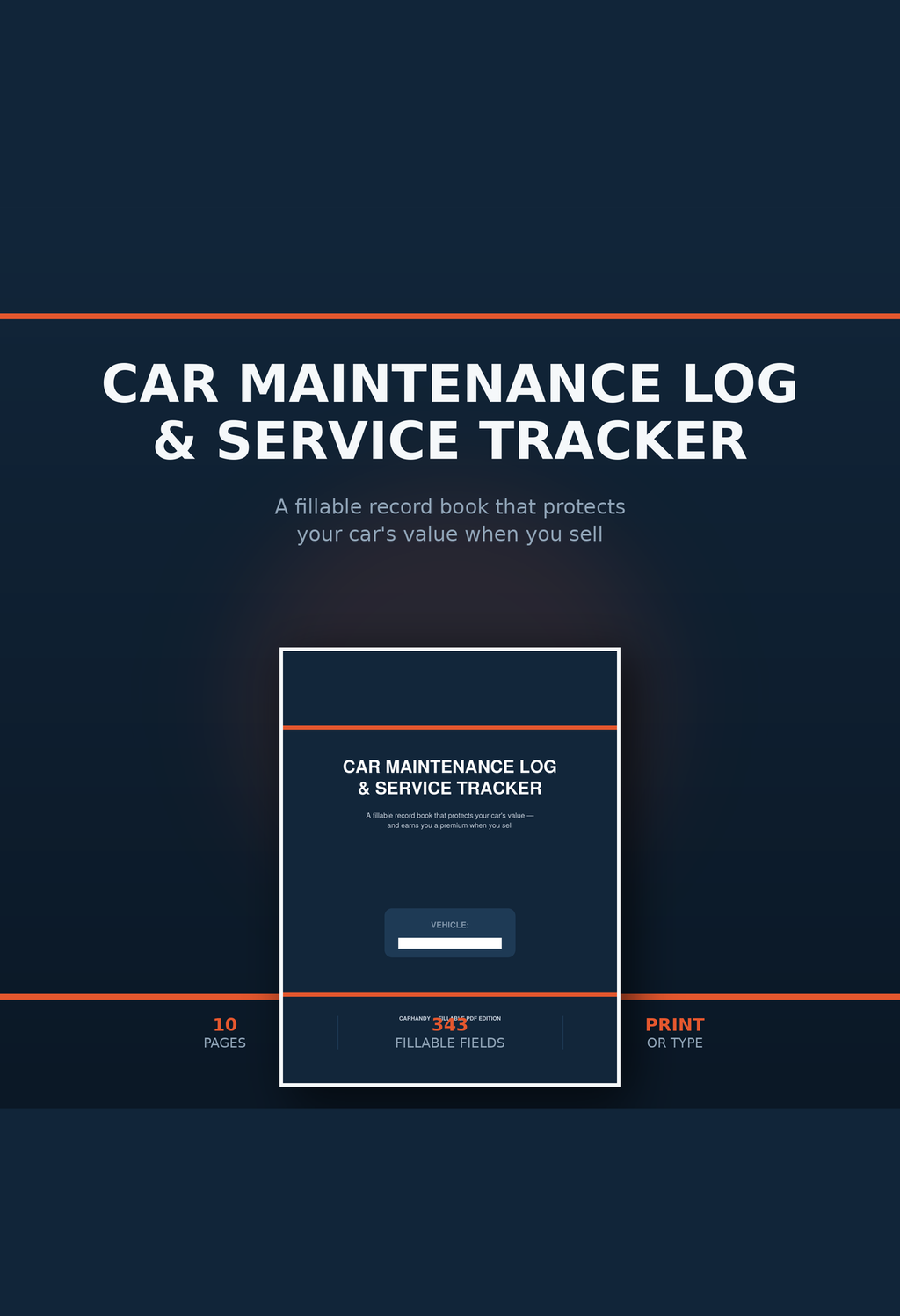 Carhandy - Maintenance Log & Service Tracker.