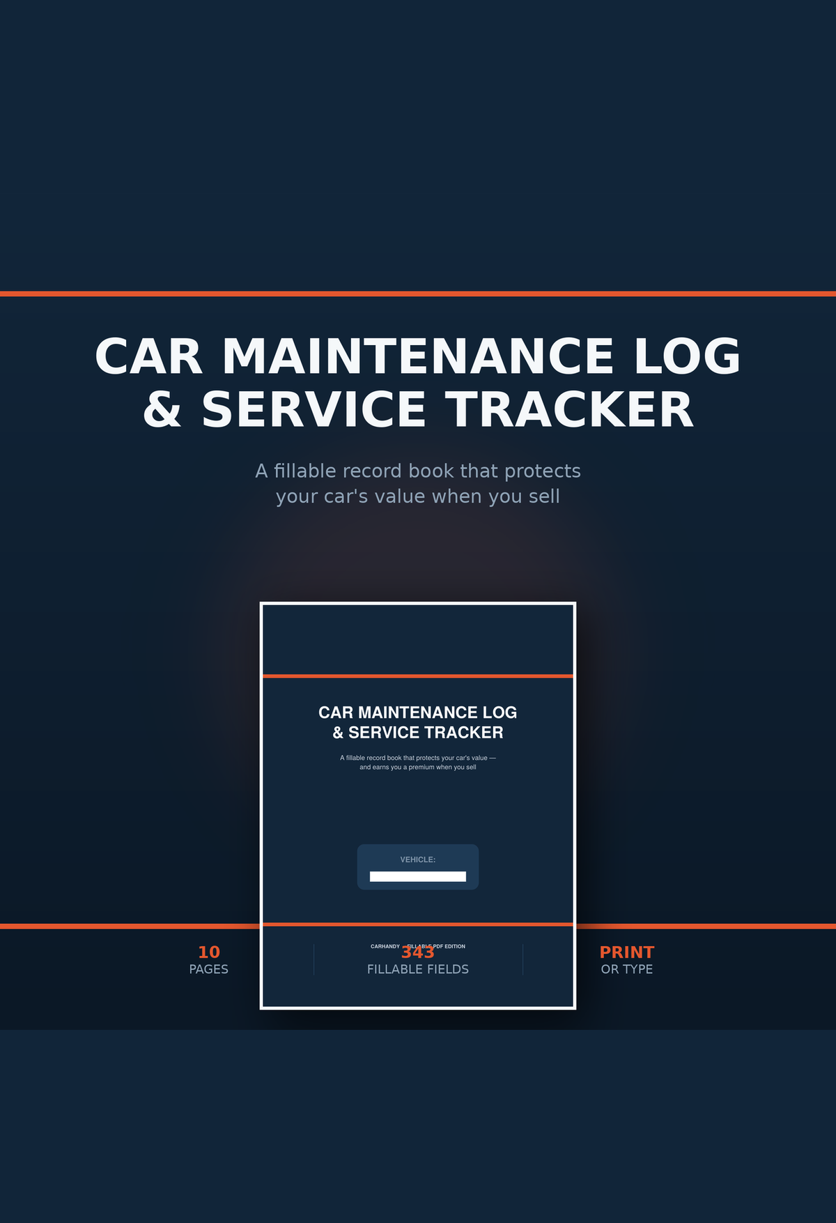 Carhandy - Maintenance Log & Service Tracker.